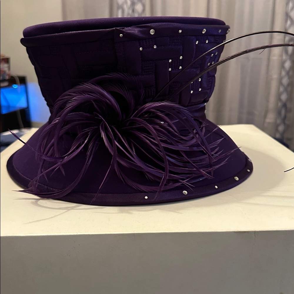 Milano Rich Purple Polyester Fashion Piece